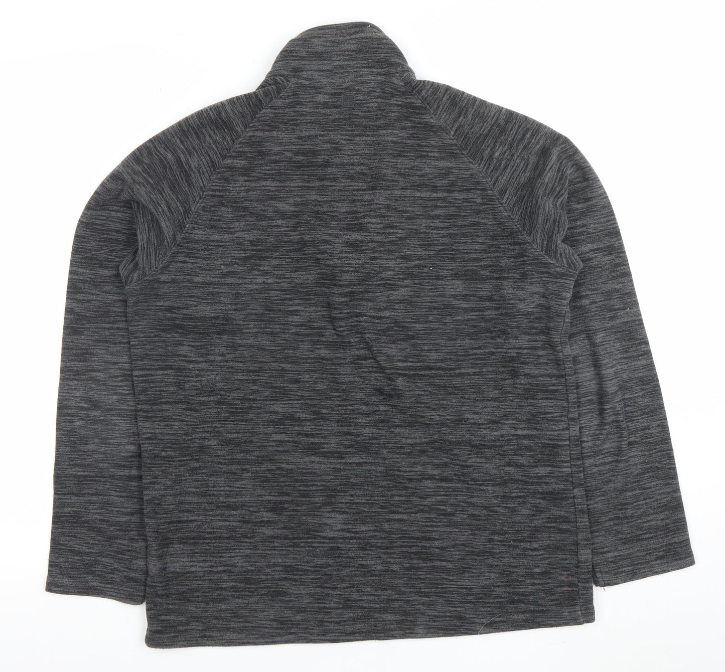 Mountain Warehouse Men's Grey Half Zip Fleece Pullover Sweatshirt Size S