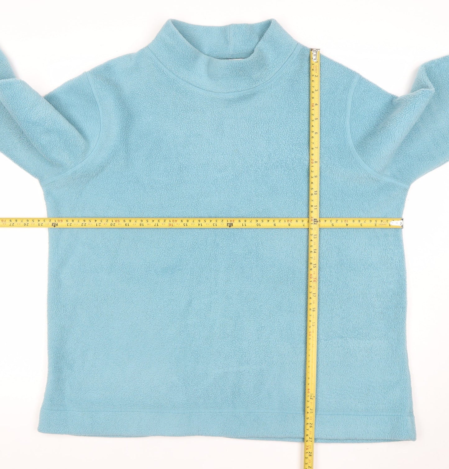 BHS Women Blue Size 18 Pullover Fleece Sweatshirt