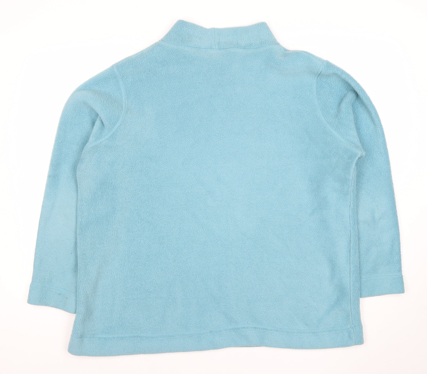 BHS Women Blue Size 18 Pullover Fleece Sweatshirt