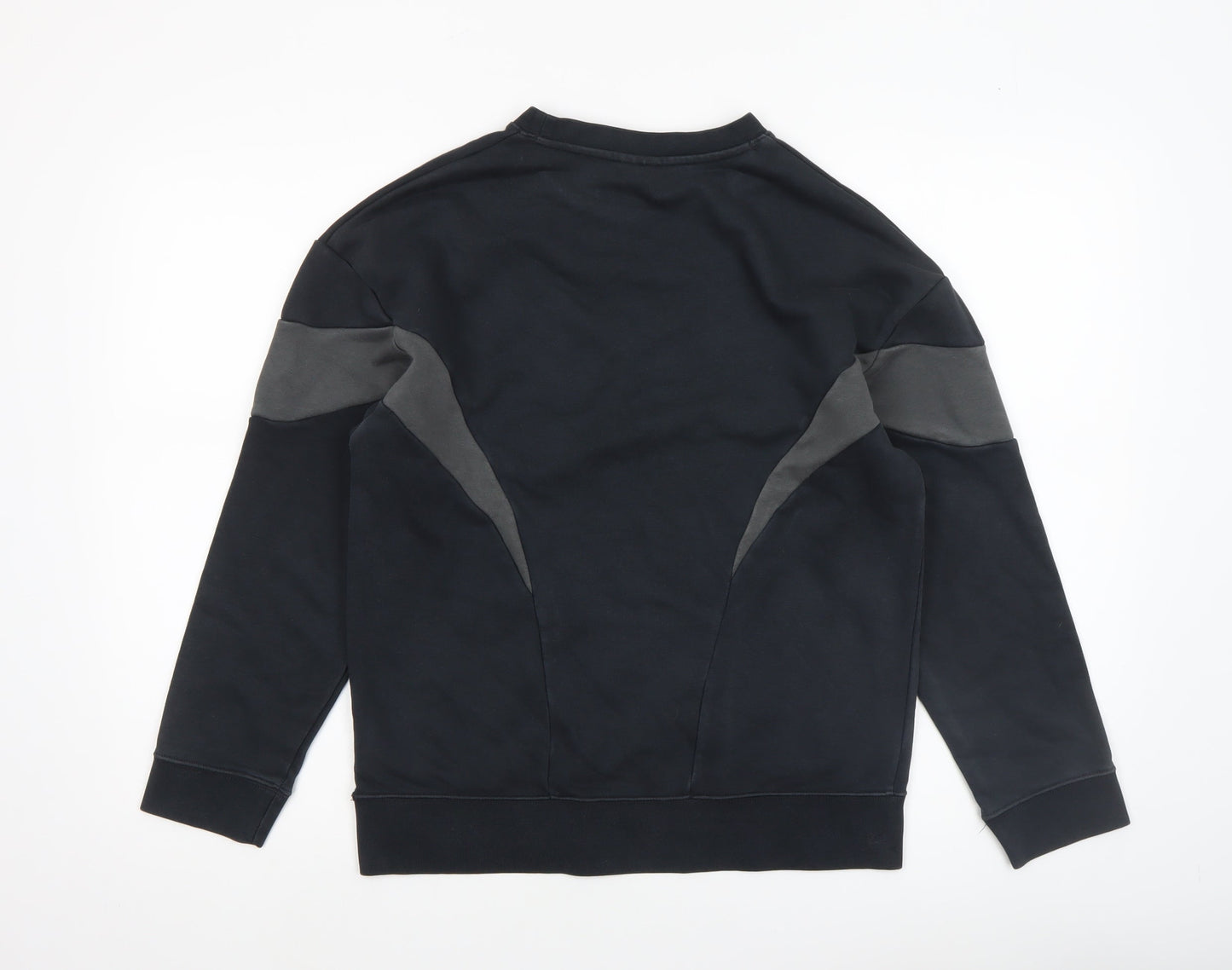 Nike Boys Black Air Logo Pullover Sweatshirt Size 146cm