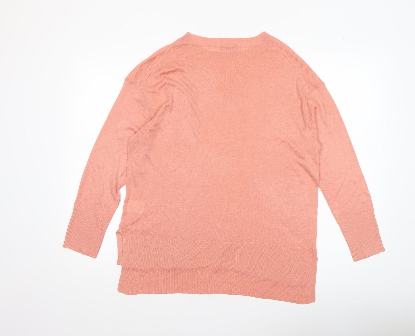 Encuentro Women’s Pink Knit Pullover Jumper Size S