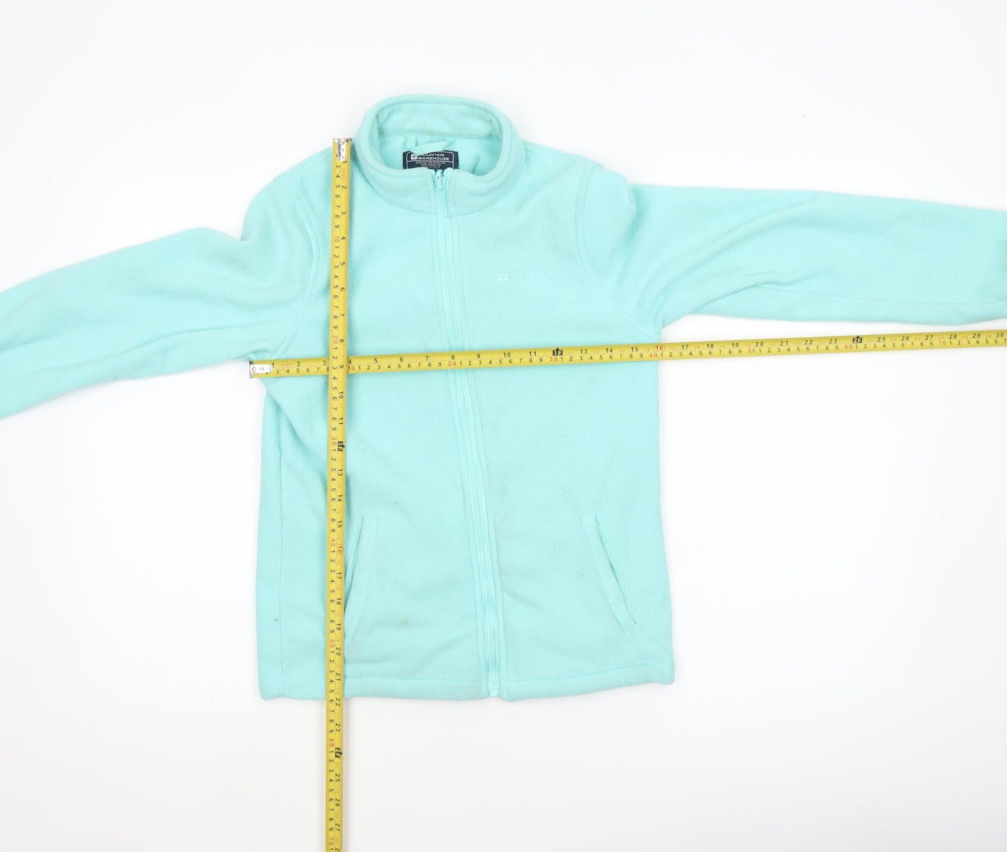 Mountain Warehouse Girls Blue Fleece Full Zip Jacket 7-8 Years
