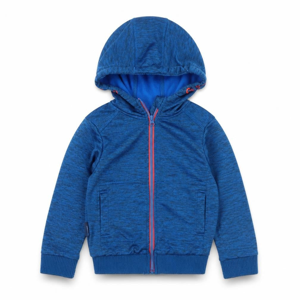 Mountain Warehouse Boys Blue Full Zip Hoodie Size 5-6 Years Fleece Lined