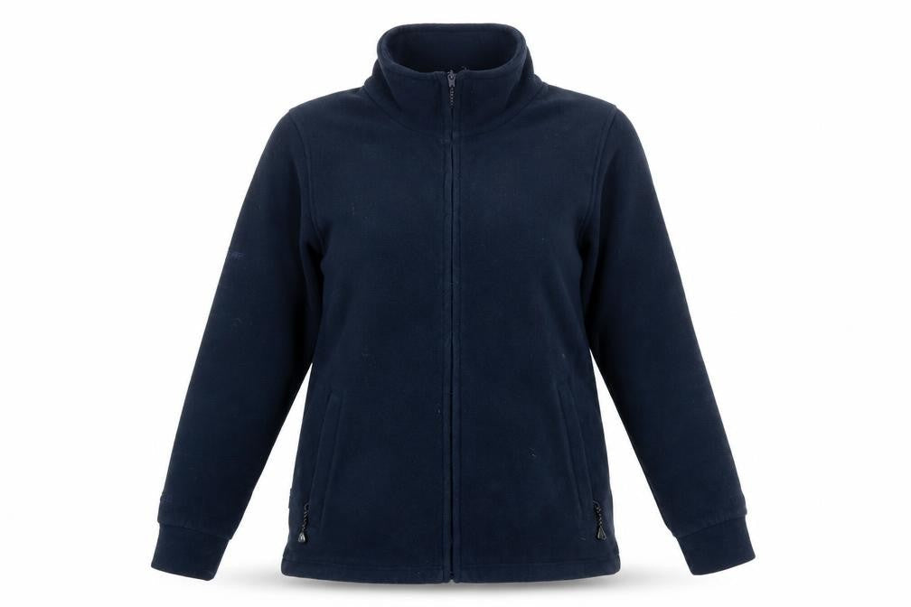 Trespass Women Blue Fleece Full Zip Jacket Size 12 Outdoor Warm