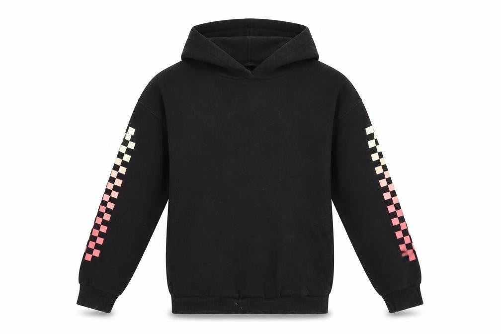 Marks and Spencer Boys Black Graphic Pullover Hoodie 13 Years