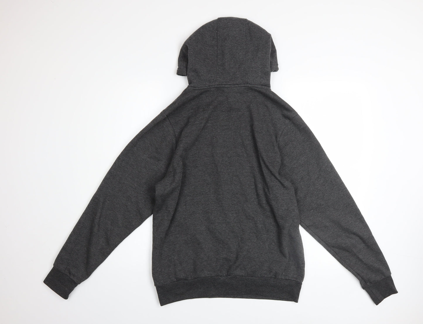 Slazenger Men's Grey Pullover Hoodie XS Regular Fit Fleece