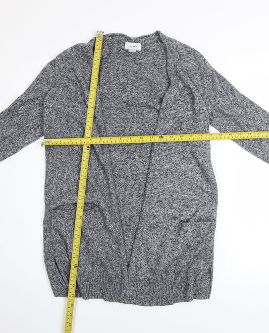 Old Navy Women’s Grey Knit Open Front Long Sleeve Cardigan XS