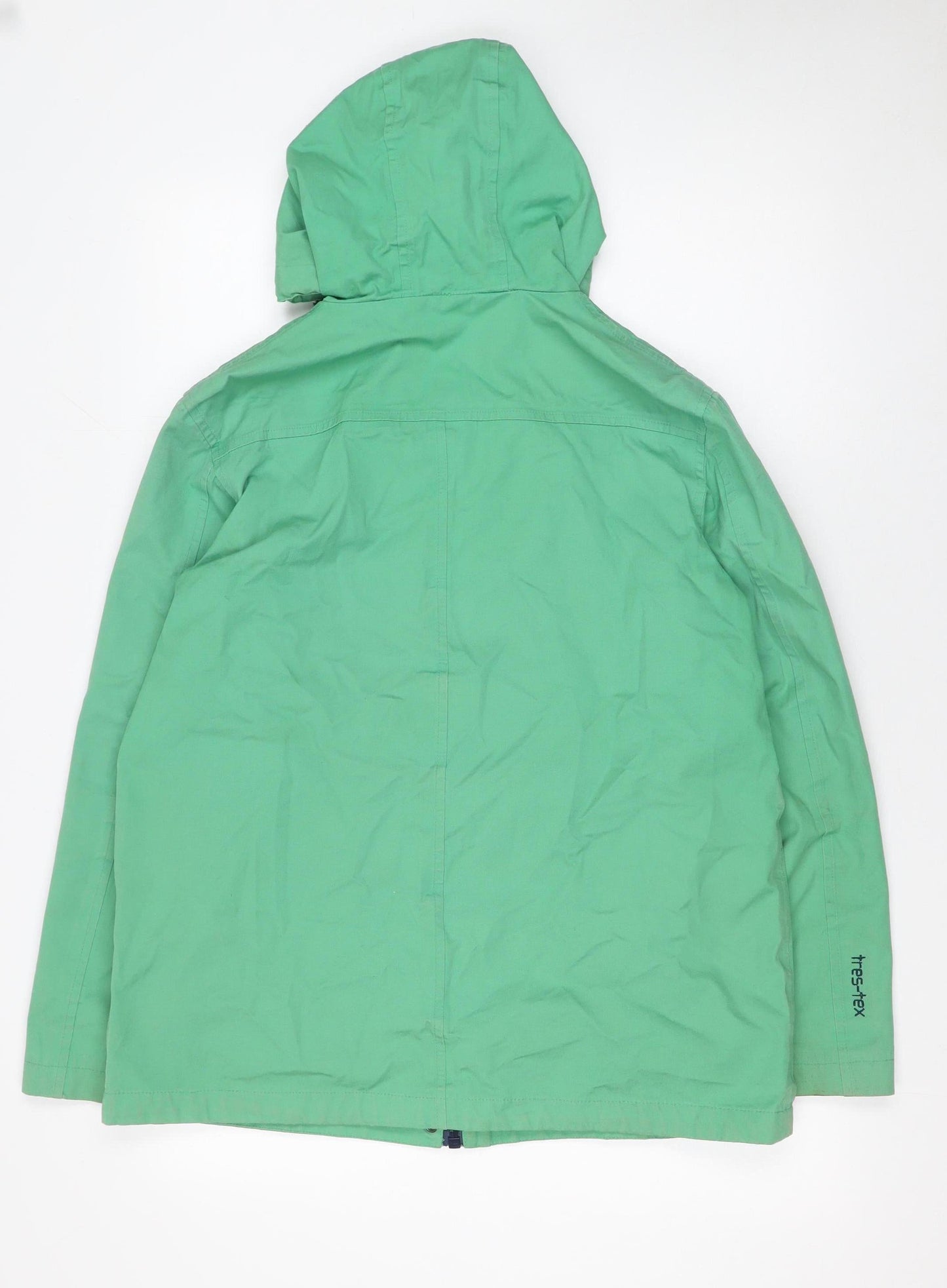 Trespass Women's Green Waterproof Hooded Parka Jacket Size 12