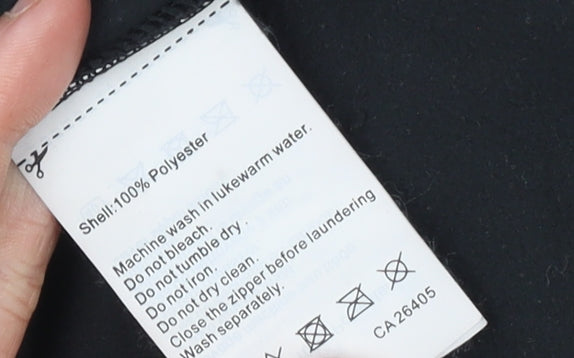 Helly Hansen Women's Black Fleece 1/2 Zip Jacket Size S