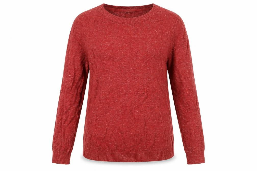 FatFace Women’s Red Cotton Crew Neck Jumper Size 8