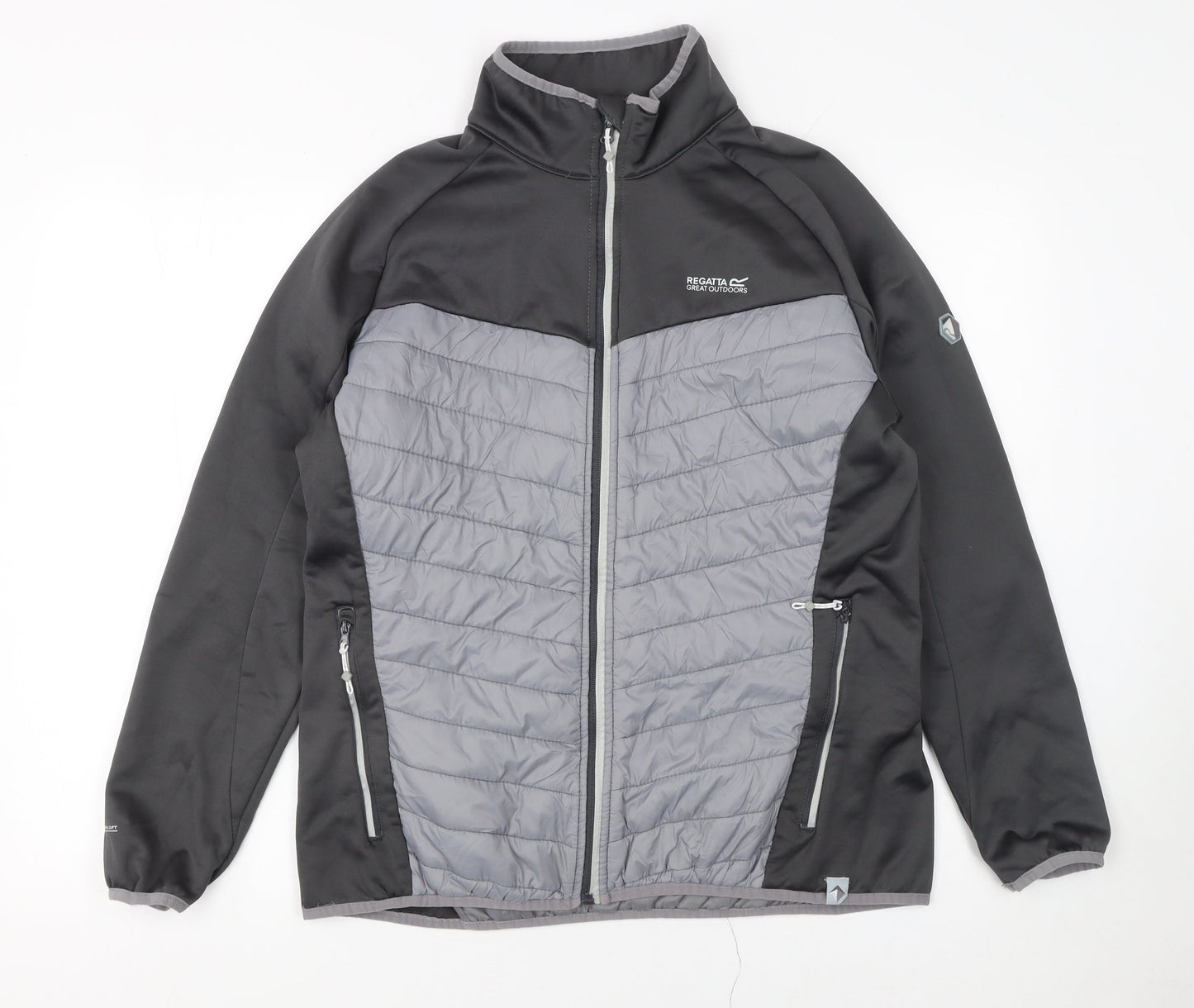 Regatta Womens Grey Size 18 Softshell Windbreaker Jacket