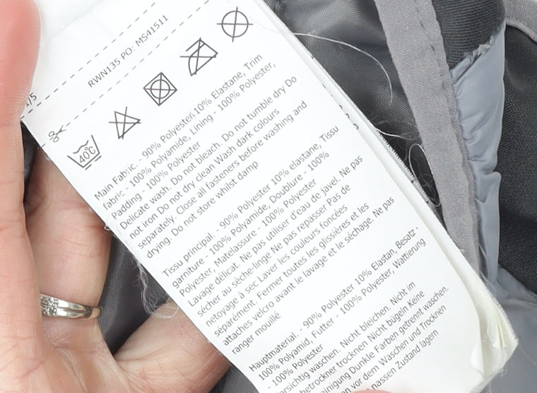 Regatta Womens Grey Size 18 Softshell Windbreaker Jacket