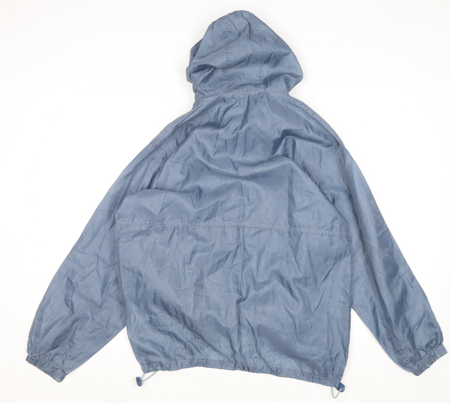 Mountainpack Men's Blue M Hooded Lightweight Windbreaker Jacket