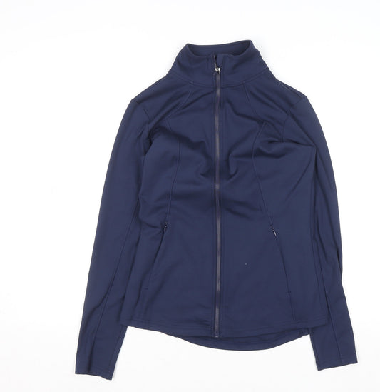 Dunnes Stores Women Blue Size 10 Track Jacket Full Zip Softshell