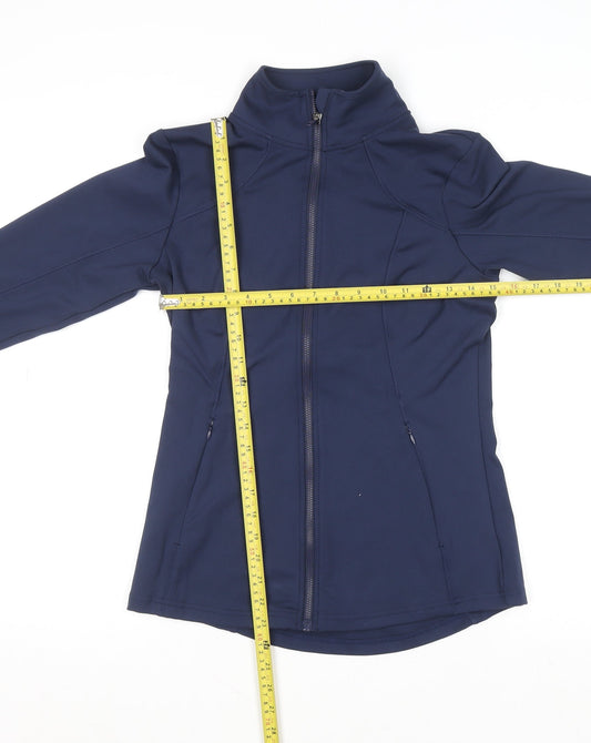 Dunnes Stores Women Blue Size 10 Track Jacket Full Zip Softshell