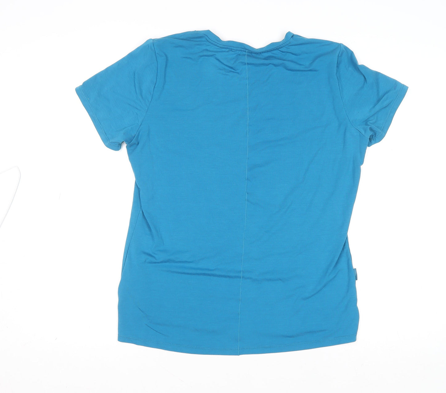 Diesel Men's Blue Studio Icon Slim Fit Logo T-Shirt M