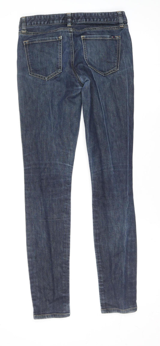 Tommy Hilfiger Women Blue Skinny Jeans Size 2R Denim Stretch