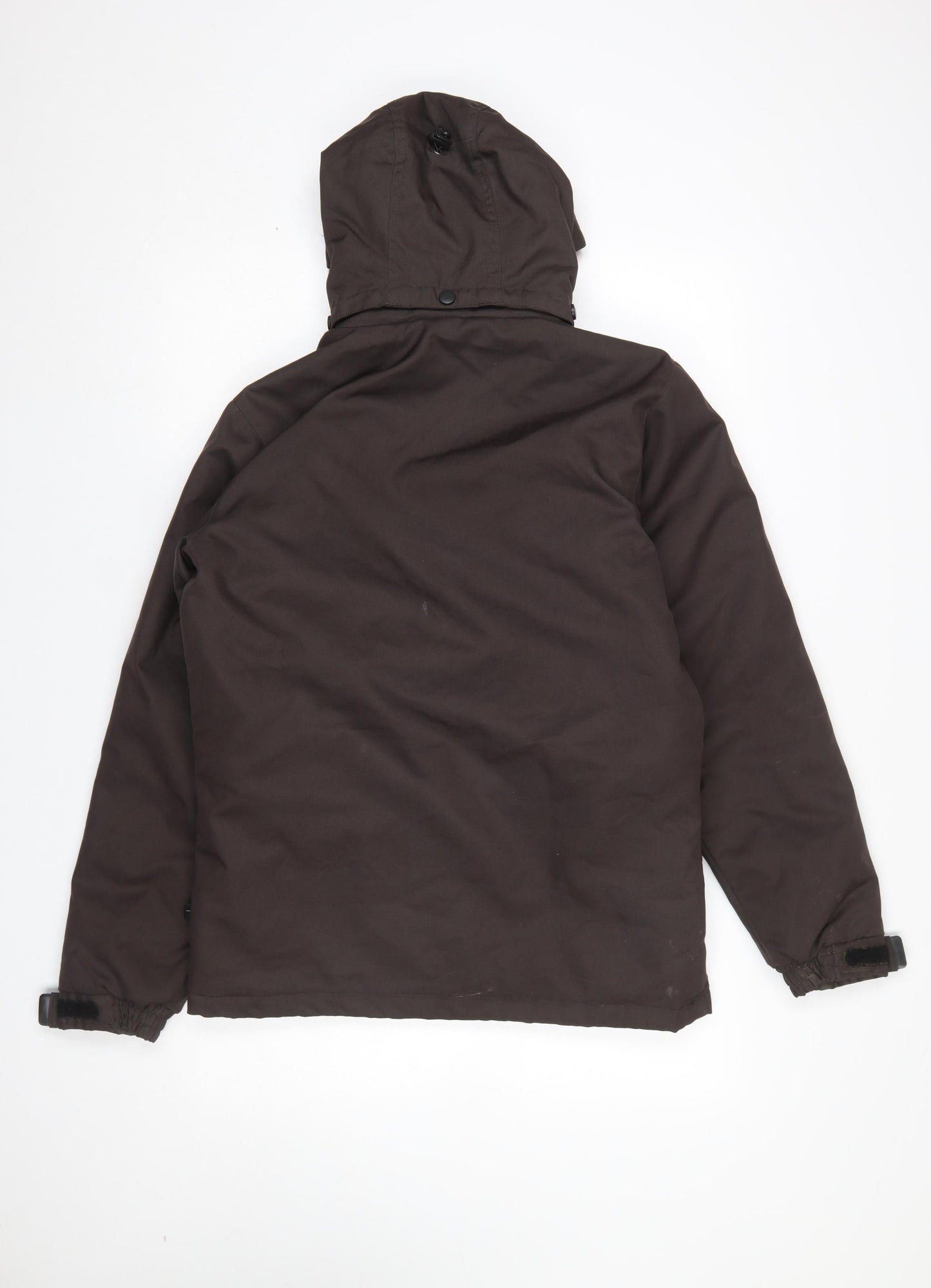 Parallel Women’s Brown Ski Jacket Size 8 Hooded Waterproof Winter Coat