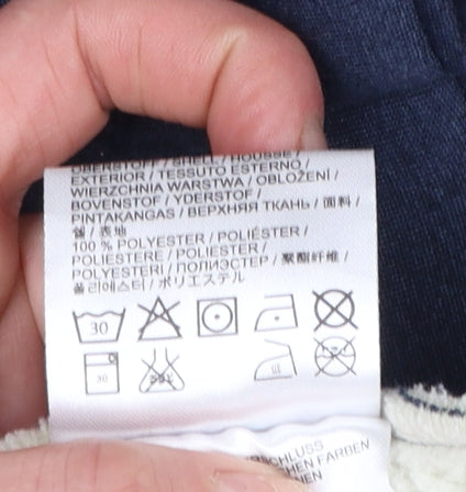 Jack Wolfskin Women's Blue Soft Shell Fleece Jacket Size 10