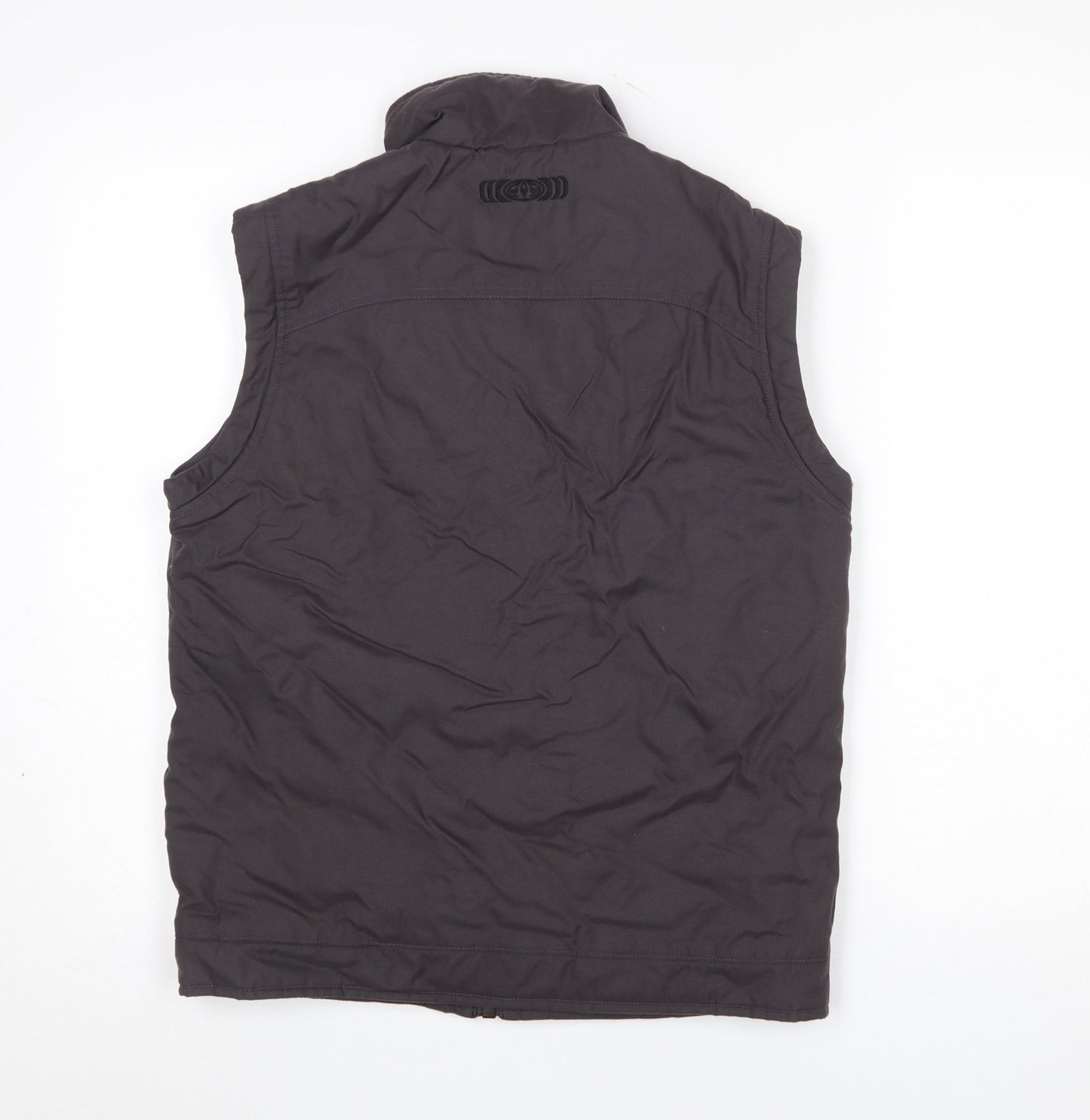 Animal Men's Grey Technical Softshell Bodywarmer Waistcoat S