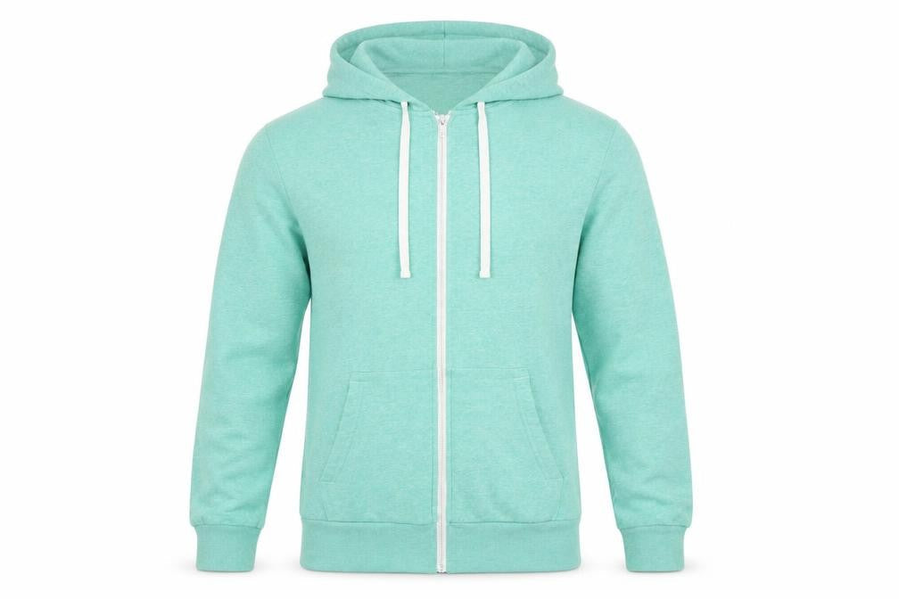 H&M Divided Men's Green Full Zip Hoodie Size M