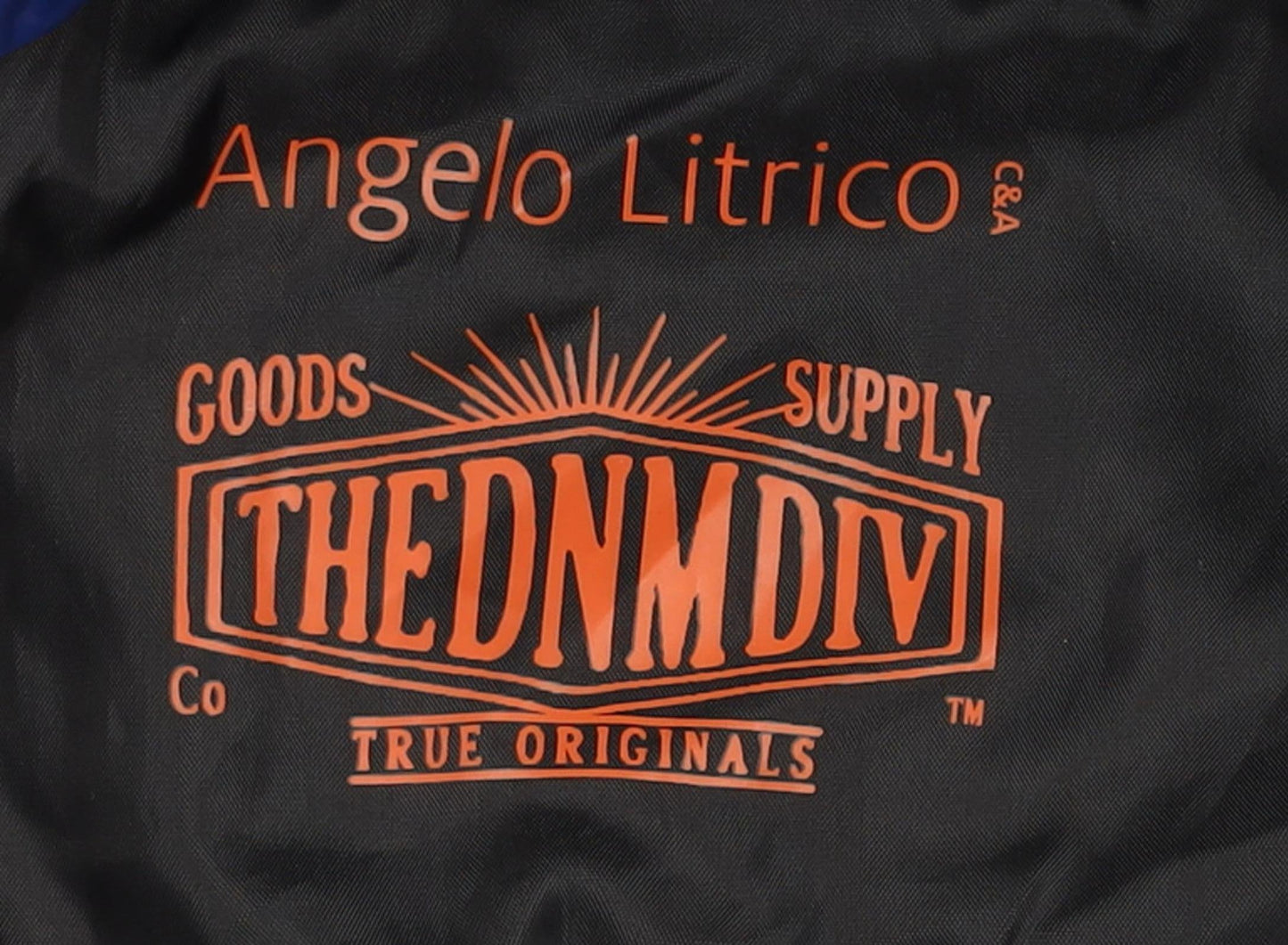 C&A Boys Blue Colourblock Puffer Jacket 12 Years Polyester Quilted Zip Coat