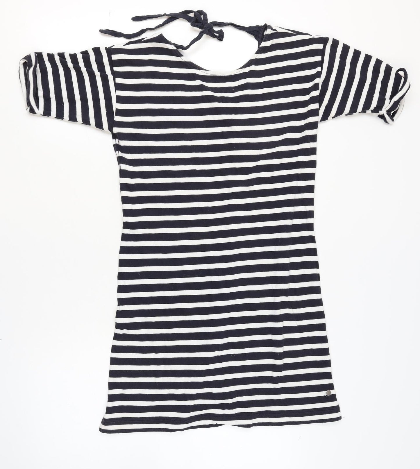 L.O.G.G. Women's Multicoloured XS T-Shirt Dress Nautical Cotton
