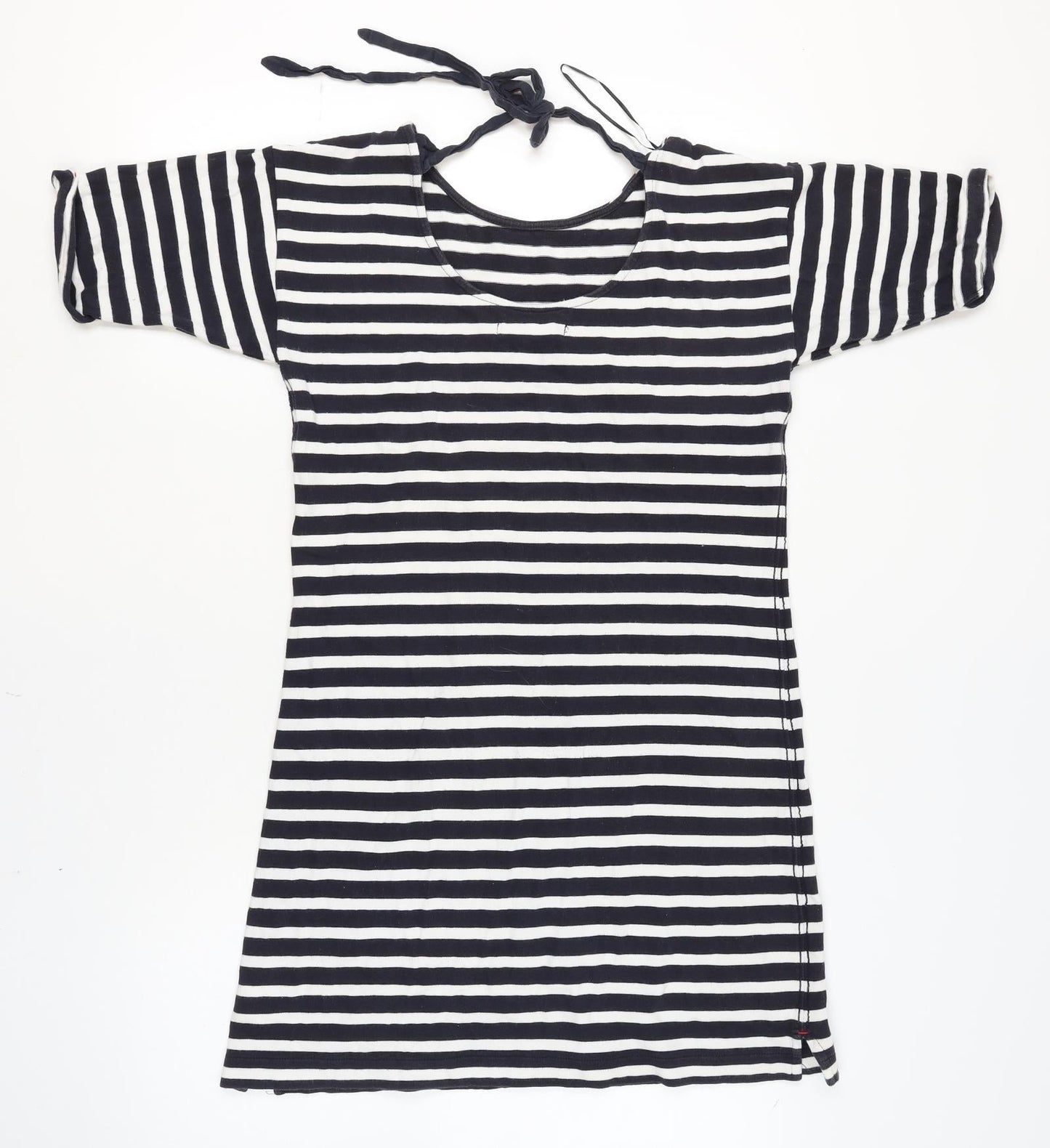 L.O.G.G. Women's Multicoloured XS T-Shirt Dress Nautical Cotton
