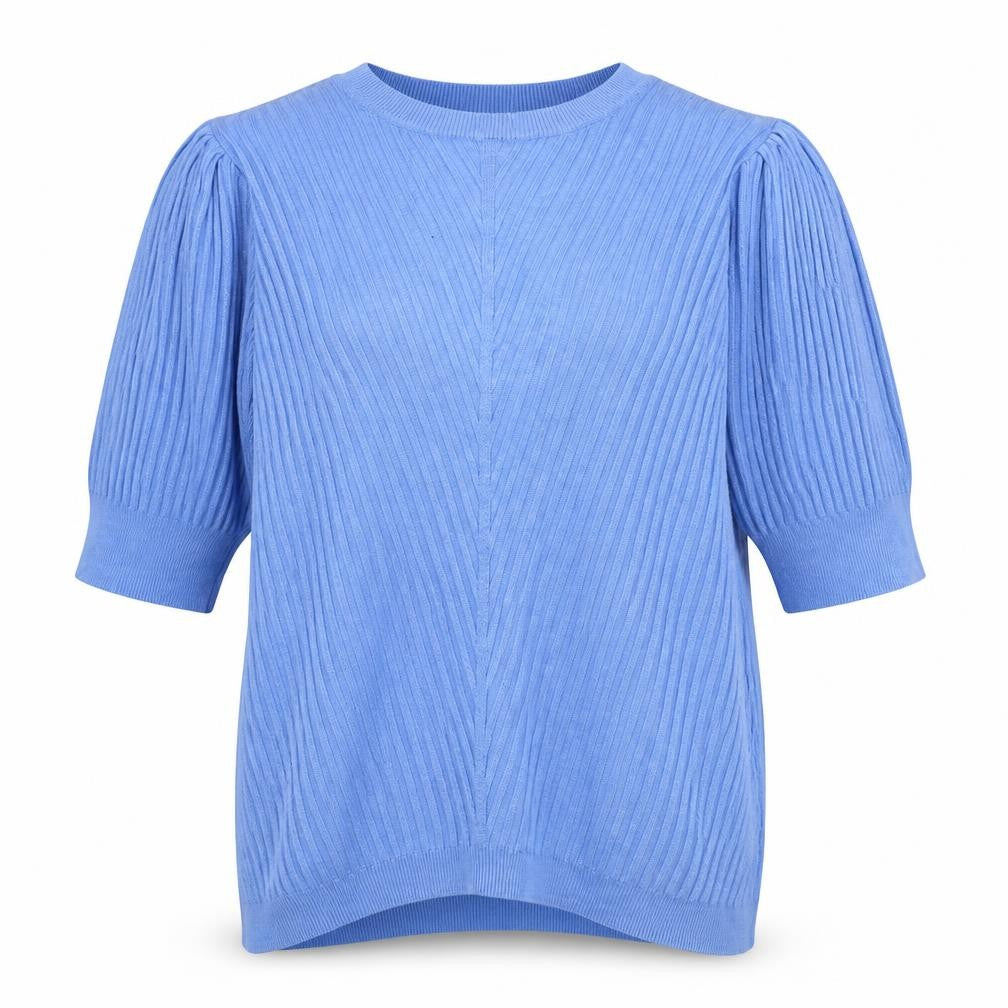 Marks and Spencer Women’s Blue 3/4 Sleeve Knit Tunic Top Size 14