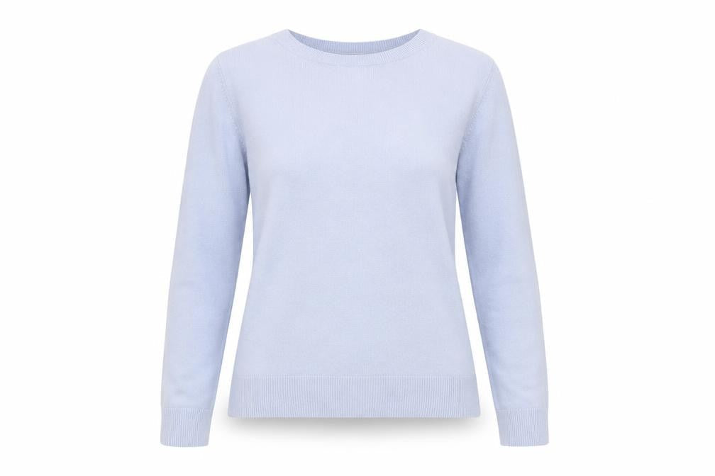 Marks and Spencer Women’s Blue Crew Neck Pullover Jumper Size 6