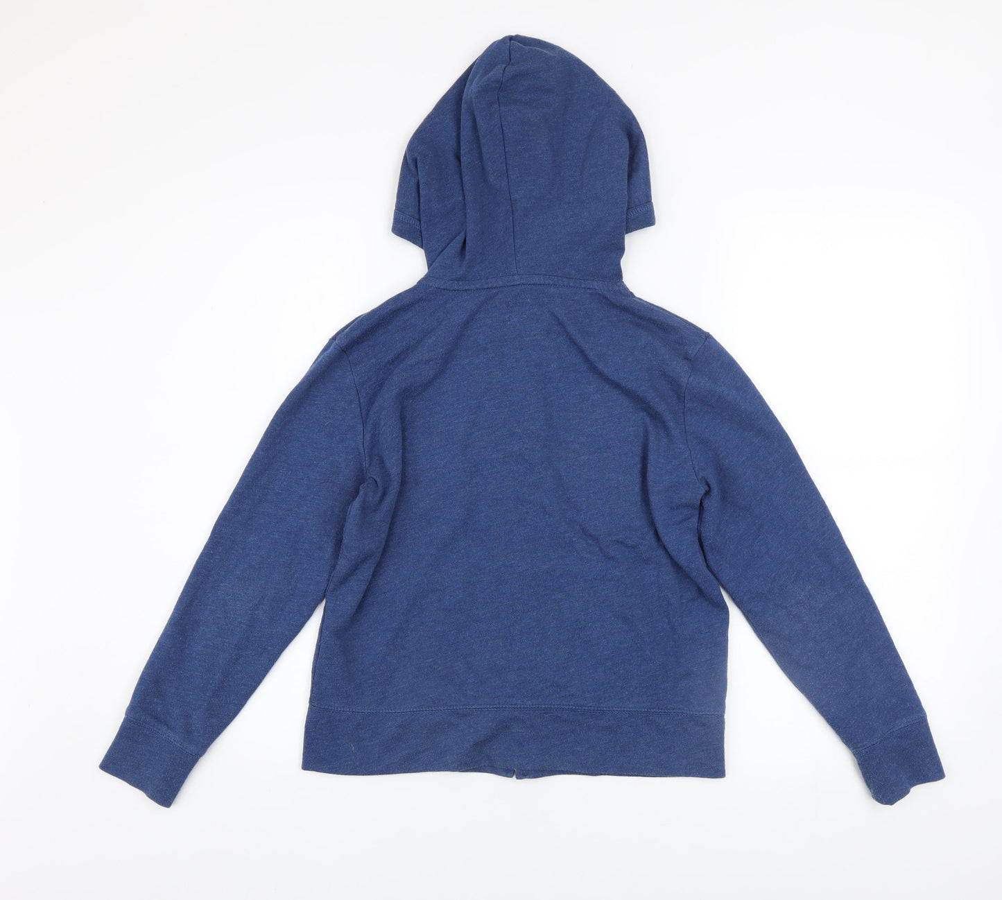 GAP Kids Girls Blue Sequin Logo Full Zip Hoodie 12-13 Years