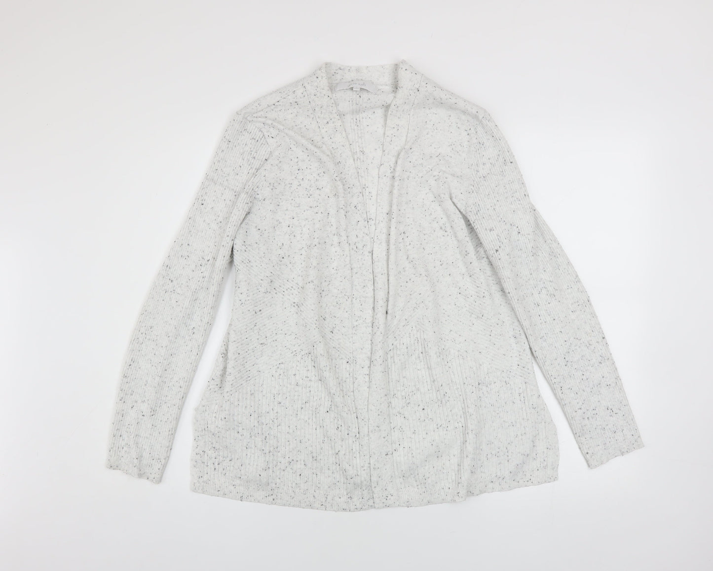 Verve Ami Women’s Grey Knit Long Sleeve Open Cardigan L