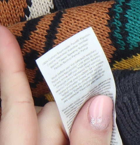 Scooby-Doo Boys Navy Blue Pullover Jumper Cotton Blend Size 4-5 Years