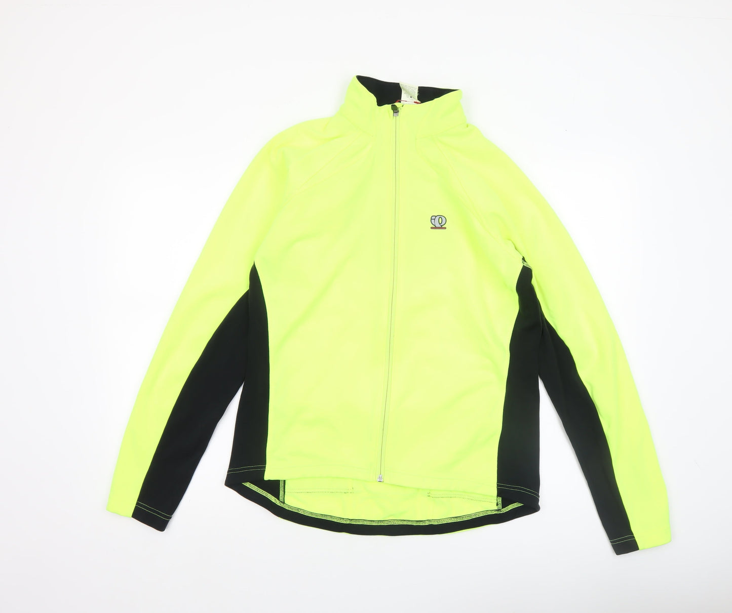 Pearl Izumi Men's Yellow Black Large Cycling Track Jacket