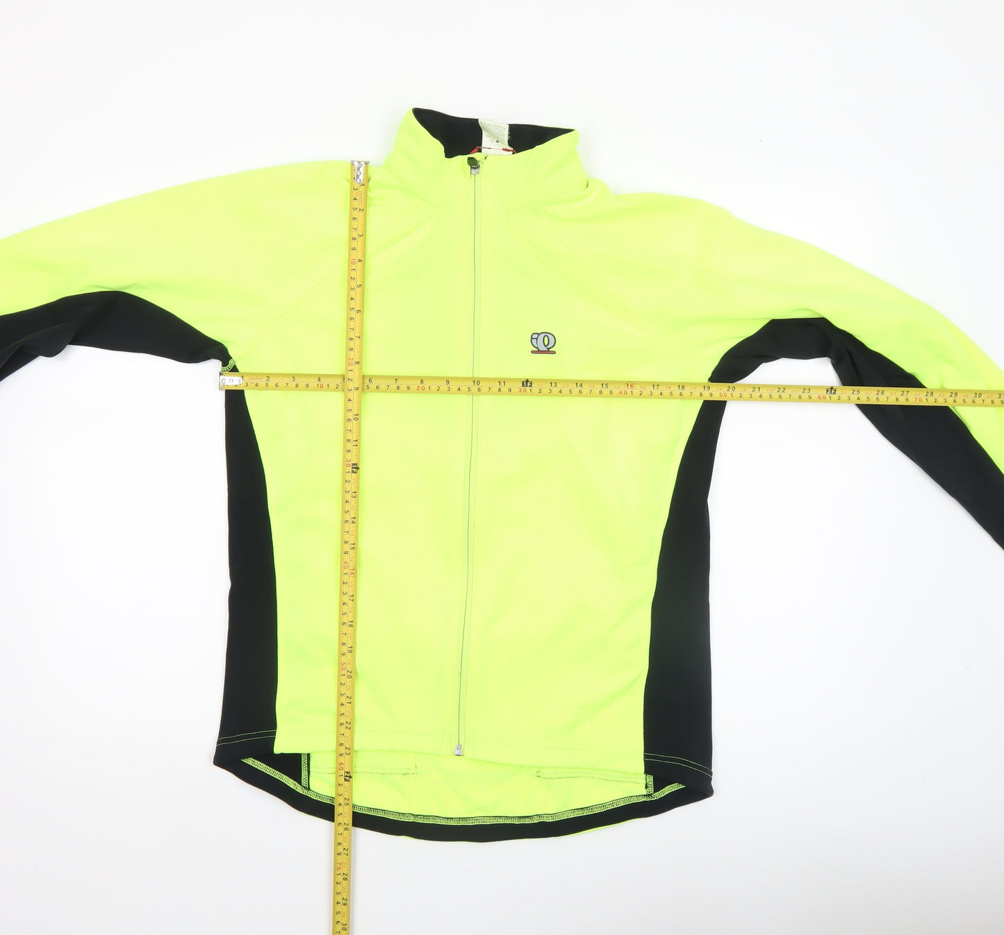 Pearl Izumi Men's Yellow Black Large Cycling Track Jacket
