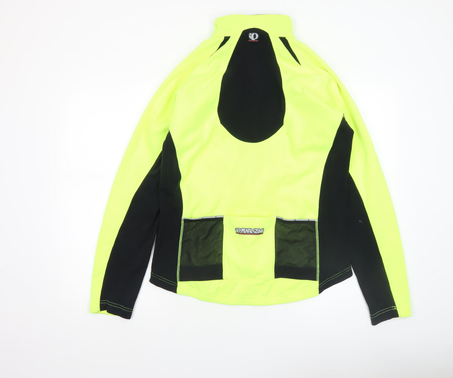 Pearl Izumi Men's Yellow Black Large Cycling Track Jacket