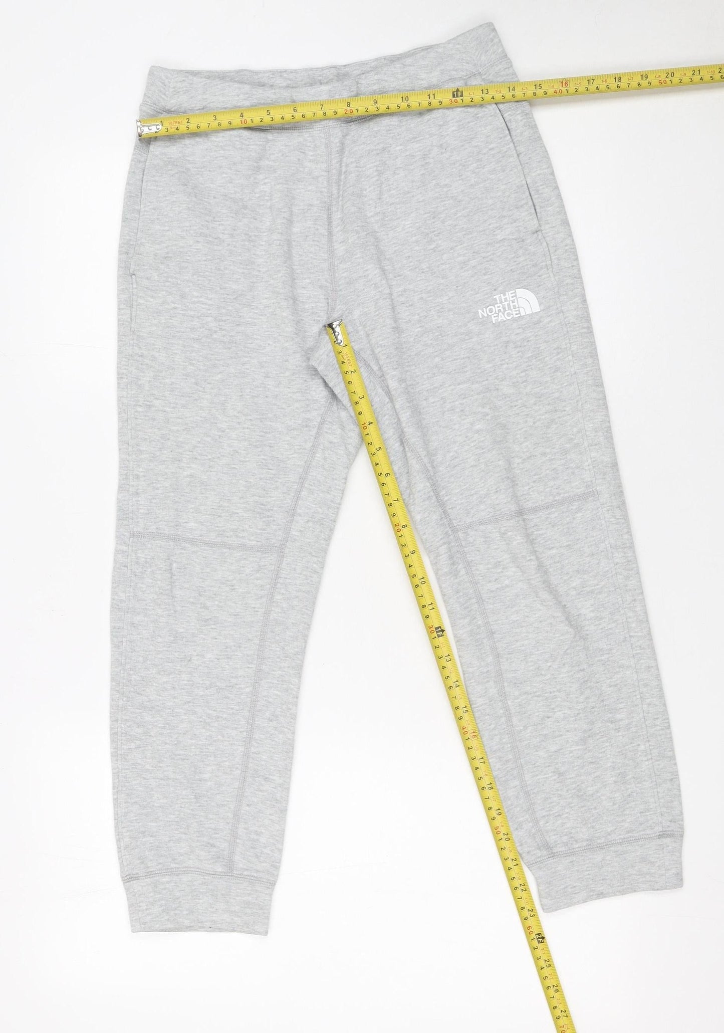 The North Face Boys Grey Jogger Trousers 11 Years Cotton Blend