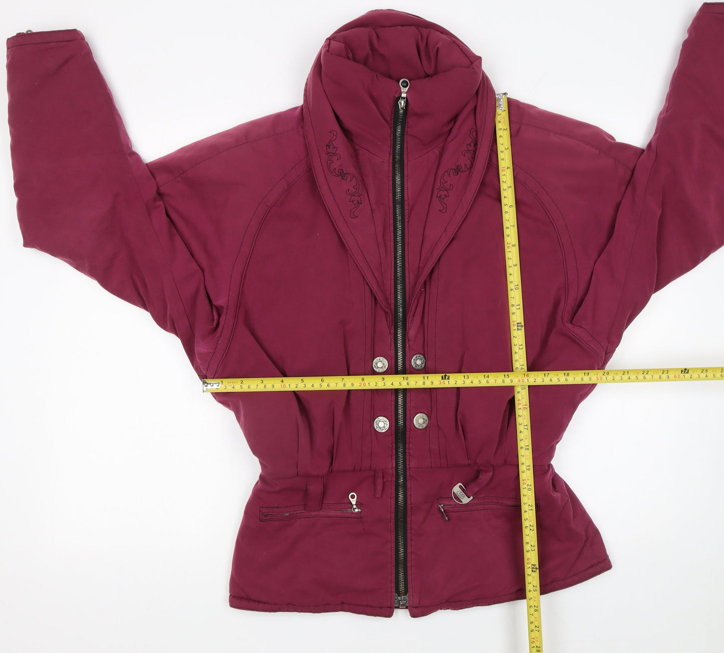 Nils Womens Purple Ski Jacket Size 12 Winter Softshell Coat