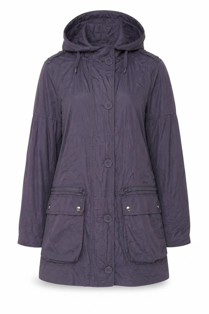 Marks & Spencer Women’s Purple Hooded Parka Coat Size S