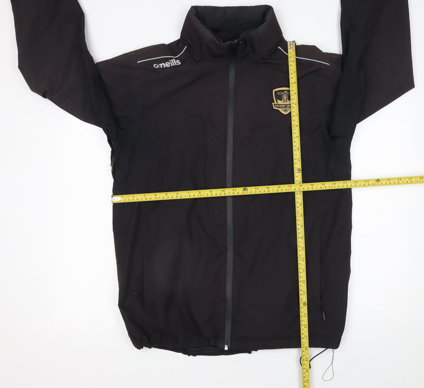 O'Neills Men's Black Medium Windbreaker Jacket Galway United