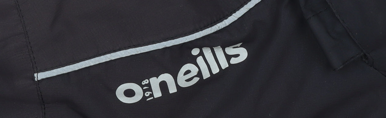 O'Neills Men's Black Medium Windbreaker Jacket Galway United