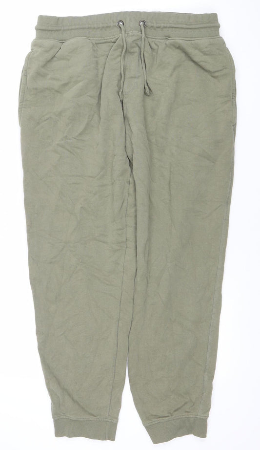 Animal Men's Green Jogger Sweatpants L Regular Fit Cotton Blend