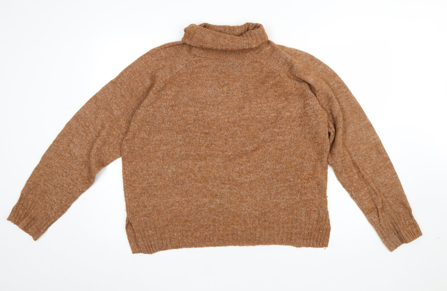 Vero Moda Women’s Brown Roll Neck Knit Jumper XL