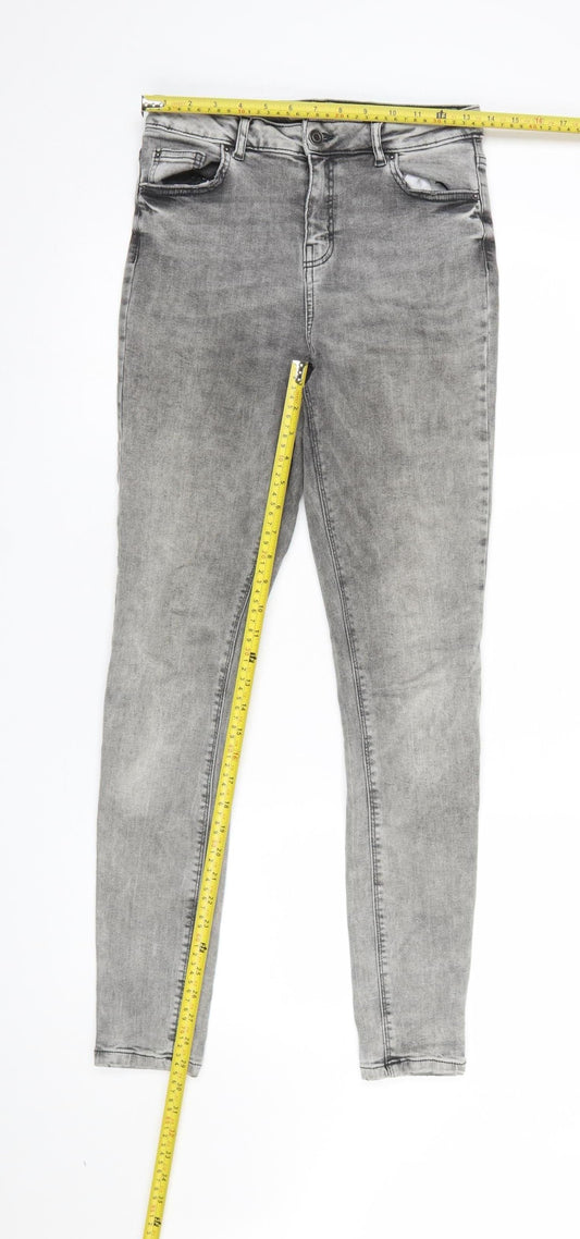 Denim Co. Women’s Grey Skinny Stretch Jeans Size 12