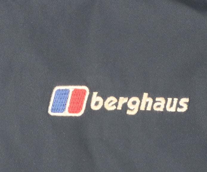 Berghaus Men's Blue Waterproof Mid-Length Rain Jacket Size S