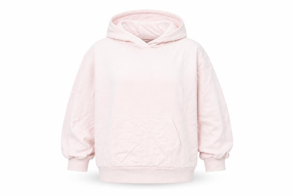 Marks and Spencer Women Light Pink Pullover Hoodie Size S