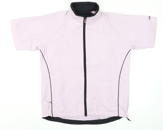 Proquip Women's Pink Short Sleeve Windproof Golf Jacket Size M