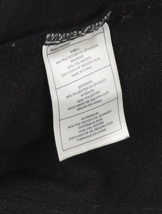 Canada Weathergear Men's Black L Parka Softshell Hooded Jacket