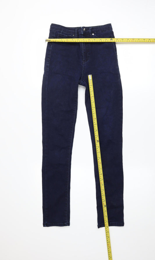 Gallery Women’s Blue Skinny Jeans UK 8 Dark Wash Classic Denim