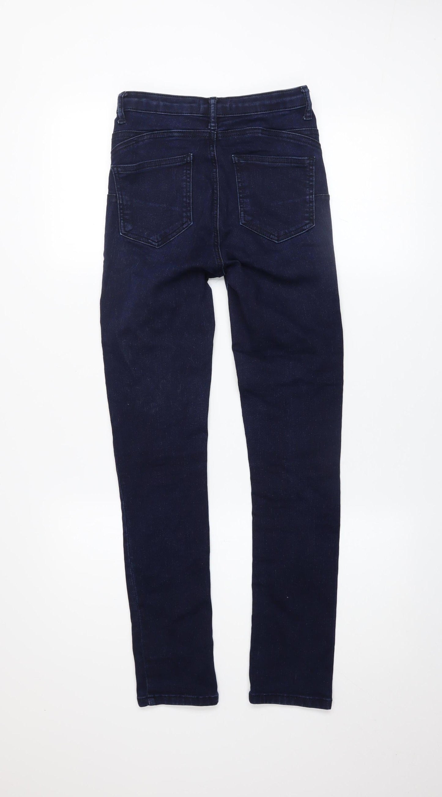 Gallery Women’s Blue Skinny Jeans UK 8 Dark Wash Classic Denim